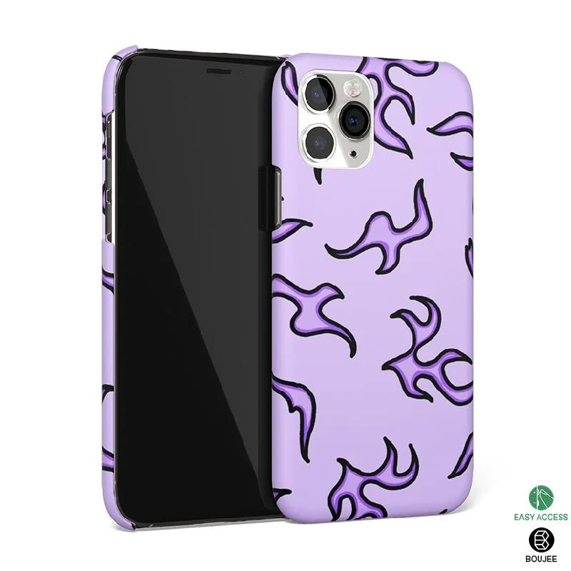 Lil Flames Magenta Phone Cover | Matte Case